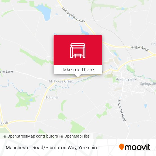 Manchester Road/Plumpton Way map