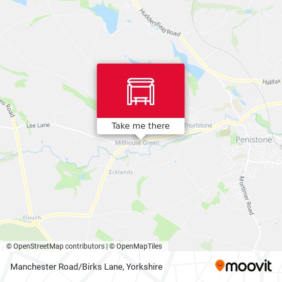 Manchester Road/Birks Lane map