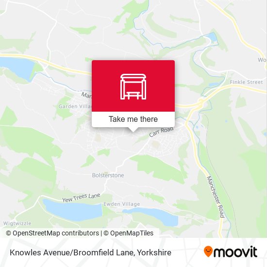 Knowles Avenue/Broomfield Lane map