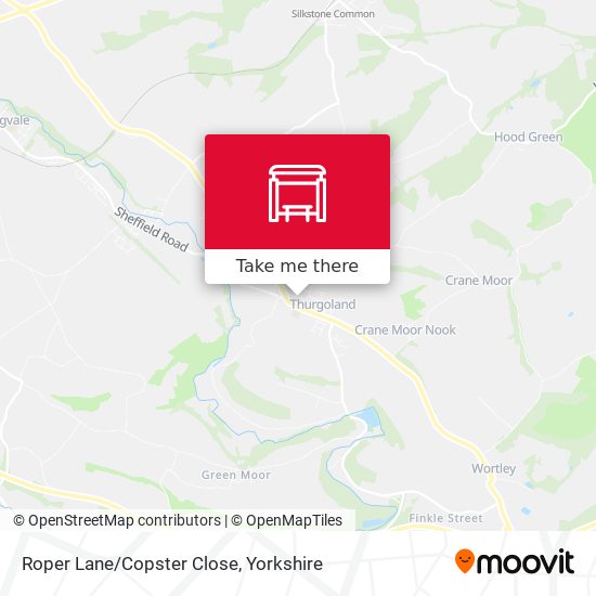 Roper Lane/Copster Close map