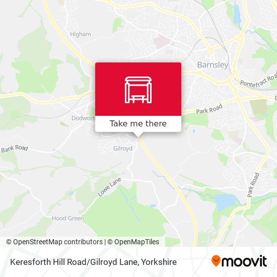 Keresforth Hill Road / Gilroyd Lane map