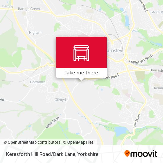 Keresforth Hill Road/Dark Lane map