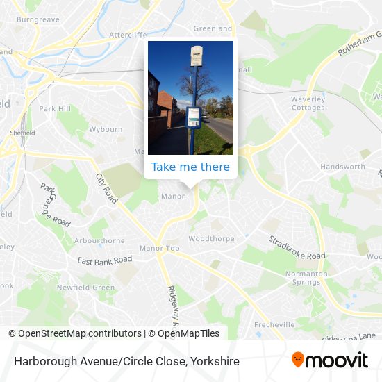 Harborough Avenue/Circle Close map