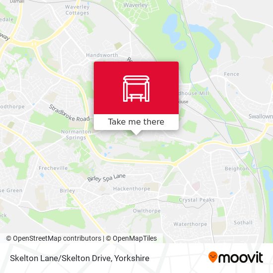 Skelton Lane/Skelton Drive map