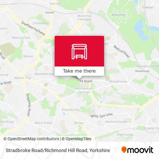 Stradbroke Road / Richmond Hill Road map