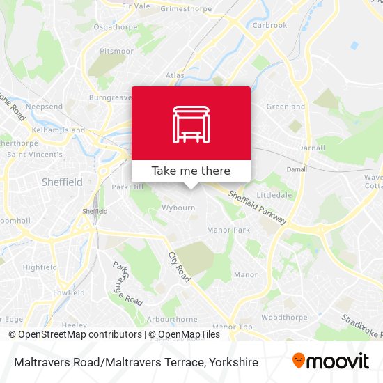 Maltravers Road / Maltravers Terrace map