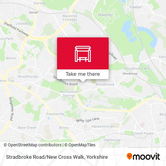 Stradbroke Road/New Cross Walk map