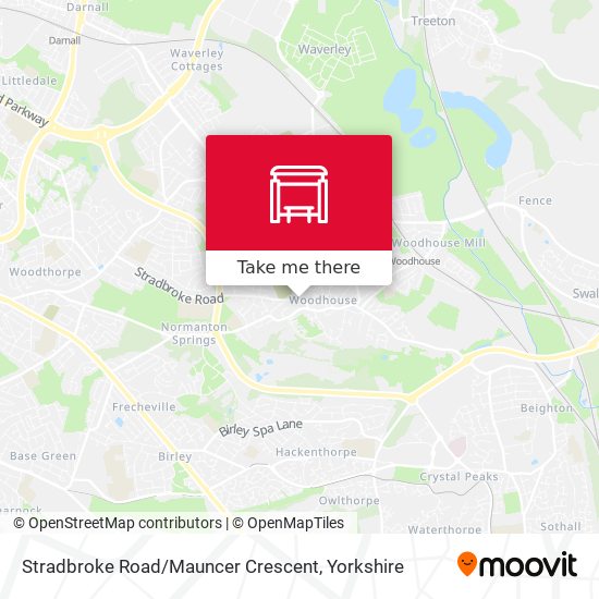 Stradbroke Road / Mauncer Crescent map