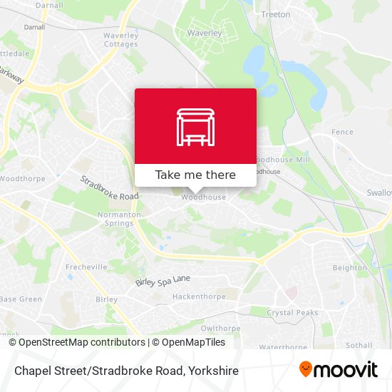 Chapel Street/Stradbroke Road map