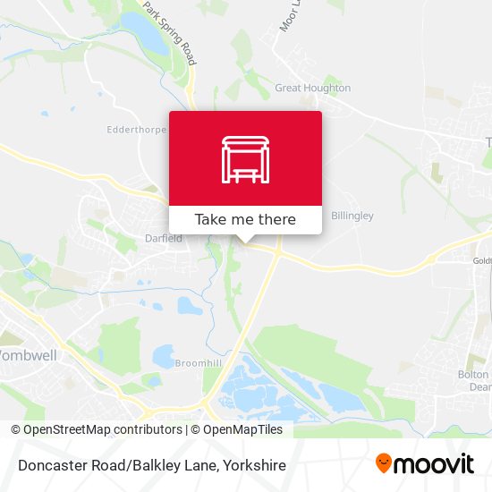 Doncaster Road/Balkley Lane map
