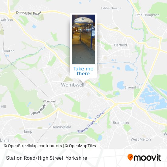 Station Road/High Street map