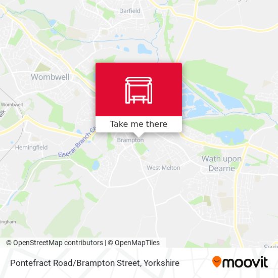 Pontefract Road / Brampton Street map