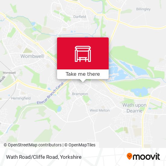 Wath Road/Cliffe Road map