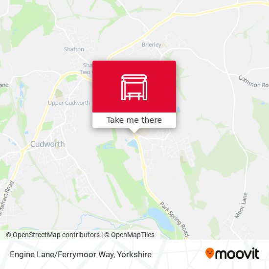 Engine Lane/Ferrymoor Way map