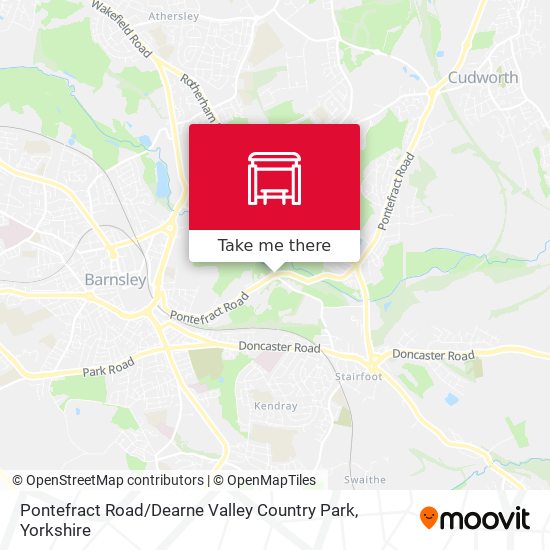 Pontefract Road / Dearne Valley Country Park map