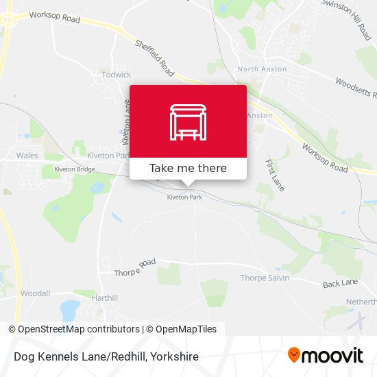 Dog Kennels Lane/Redhill map