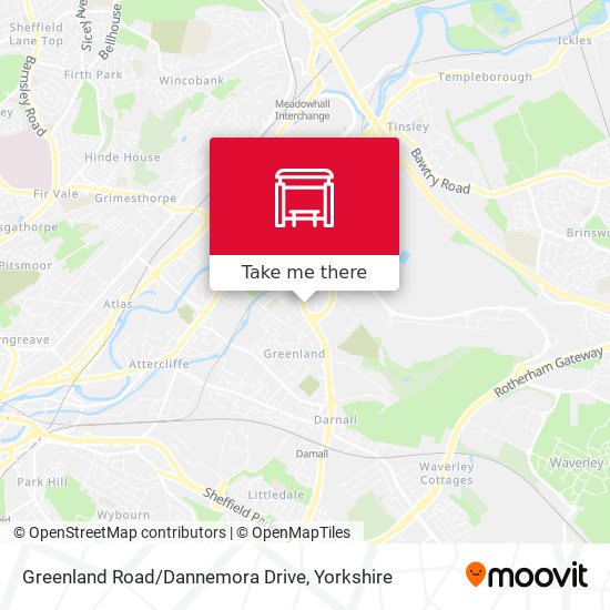 Greenland Road/Dannemora Drive map