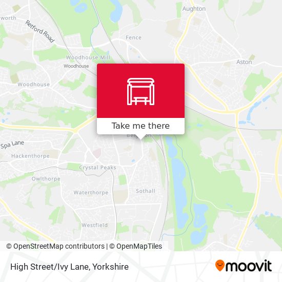 High Street/Ivy Lane map