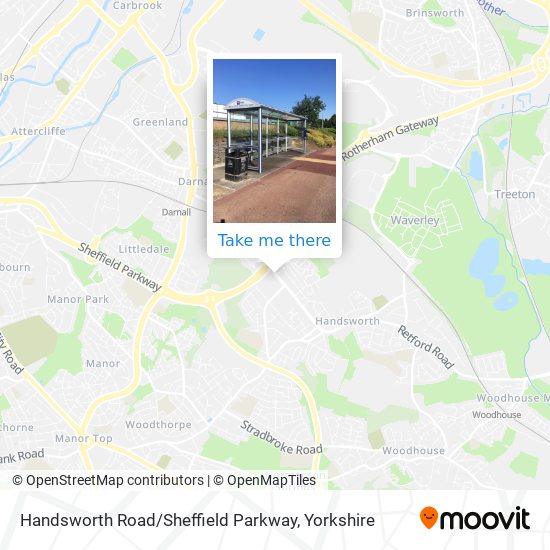 Handsworth Road / Sheffield Parkway map