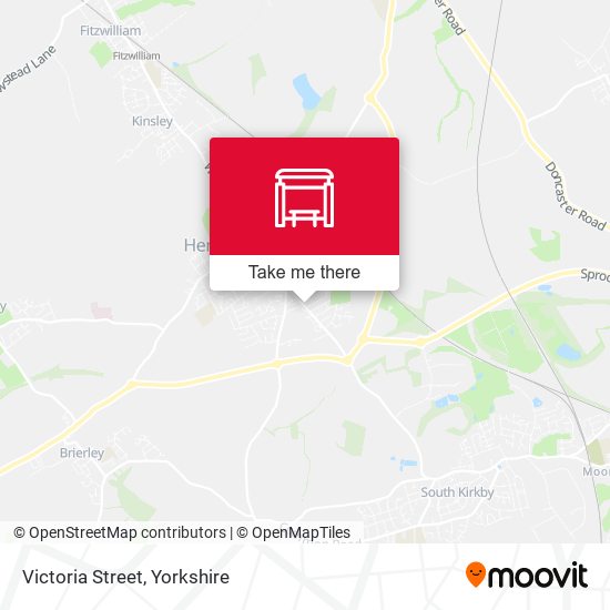 Victoria Street map