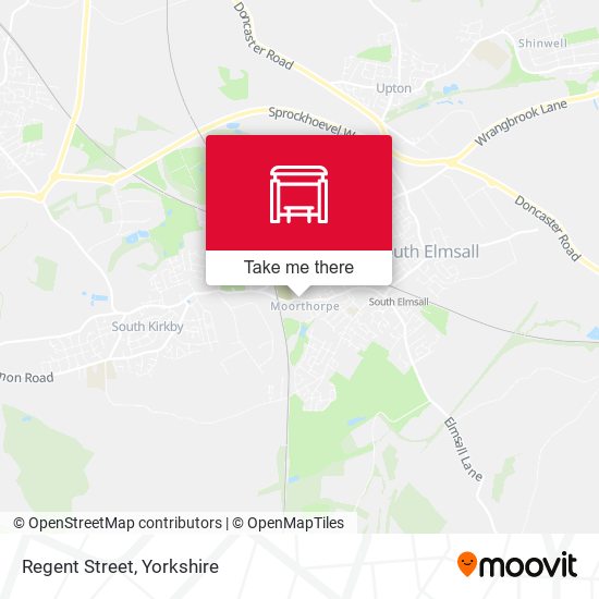 Regent Street map