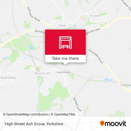 High Street Ash Grove map