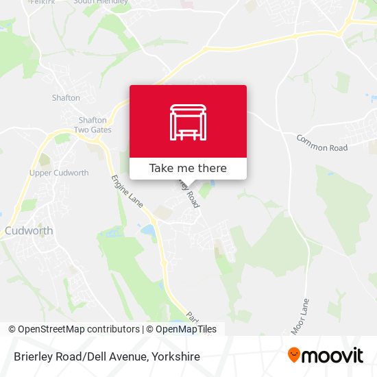 Brierley Road/Dell Avenue map