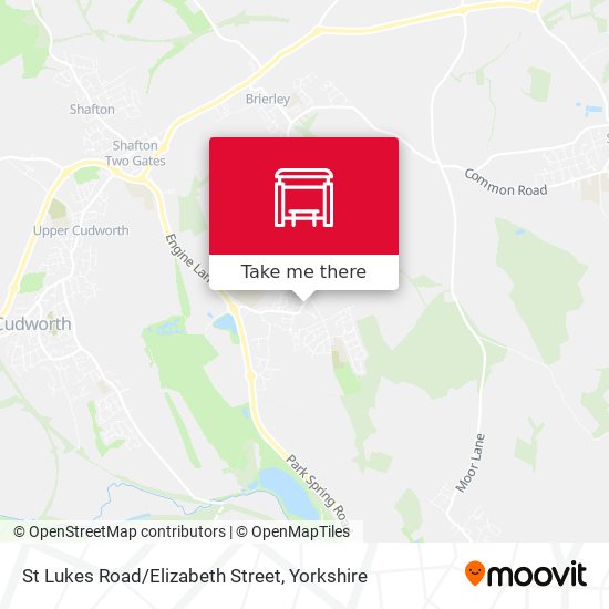 St Lukes Road/Elizabeth Street map