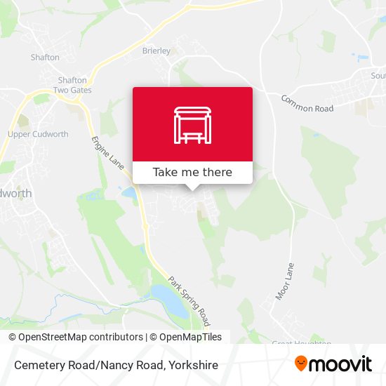 Cemetery Road/Nancy Road map