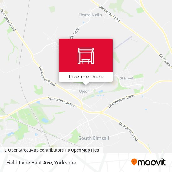 Field Lane East Ave map