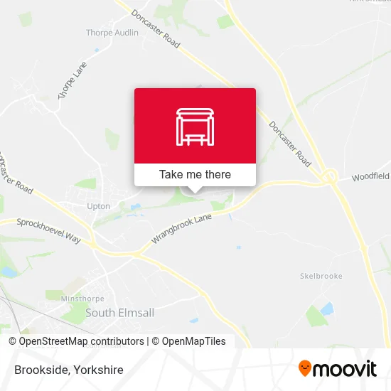 Brookside map