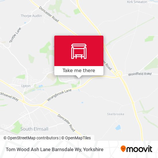 Tom Wood Ash Lane Barnsdale Wy map