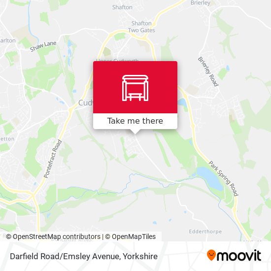 Darfield Road/Emsley Avenue map