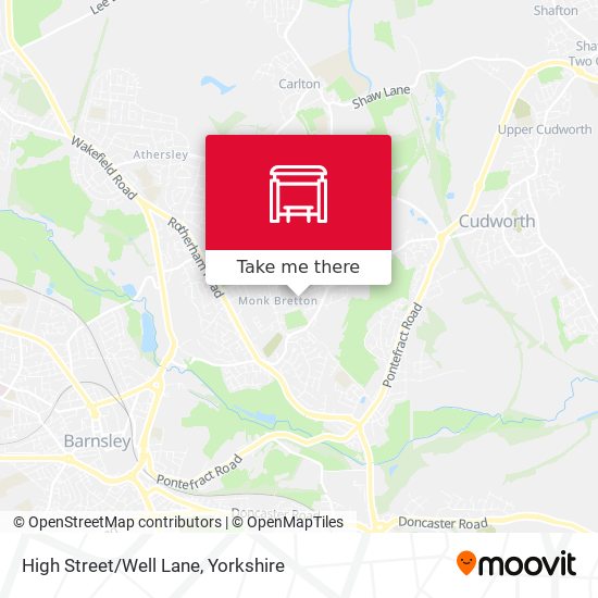 High Street/Well Lane map