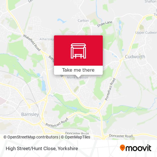 High Street/Hunt Close map