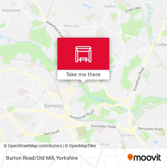 Burton Road/Old Mill map