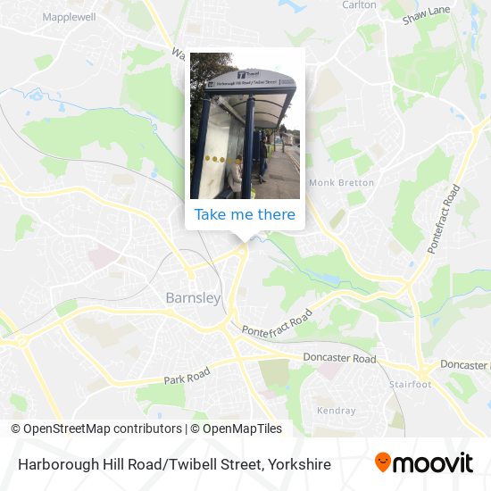 Harborough Hill Road / Twibell Street map