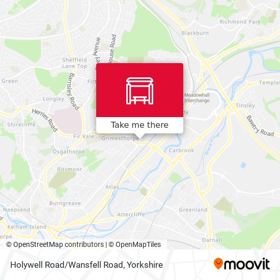Holywell Road/Wansfell Road map