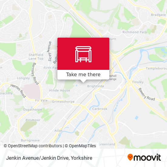 Jenkin Avenue/Jenkin Drive map
