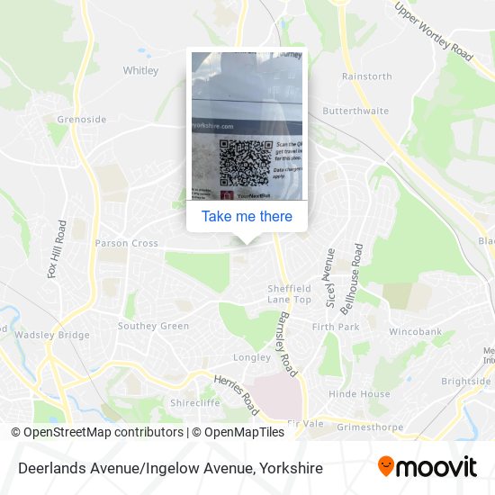 Deerlands Avenue / Ingelow Avenue map