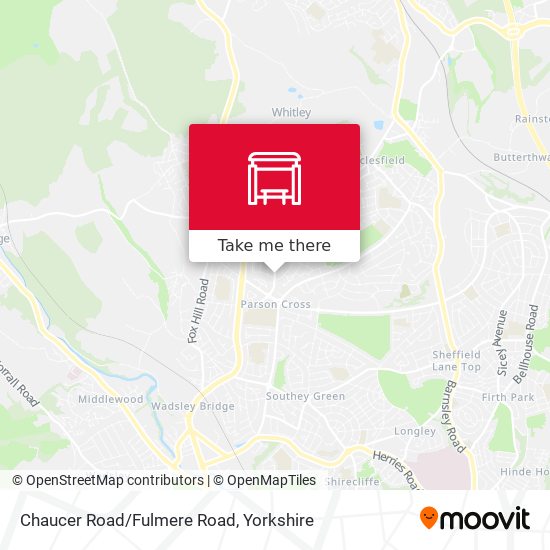 Chaucer Road/Fulmere Road map