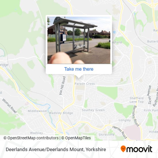 Deerlands Avenue / Deerlands Mount map
