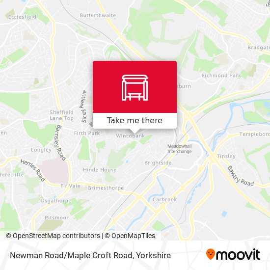 Newman Road/Maple Croft Road map