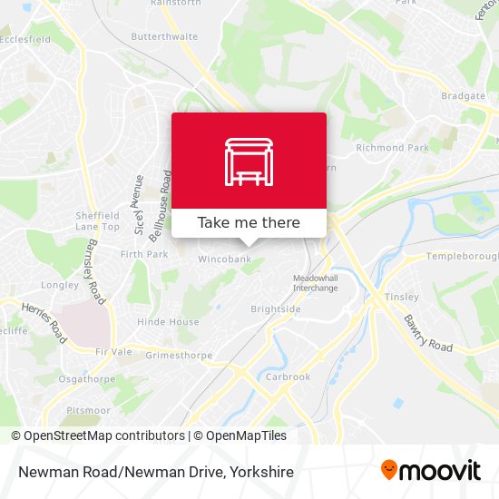Newman Road/Newman Drive map