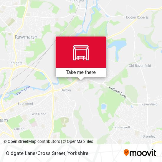 Oldgate Lane/Cross Street map