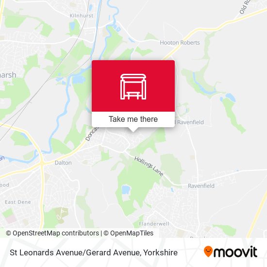 St Leonards Avenue / Gerard Avenue map