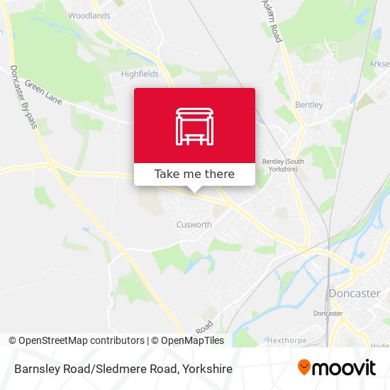 Barnsley Road/Sledmere Road map