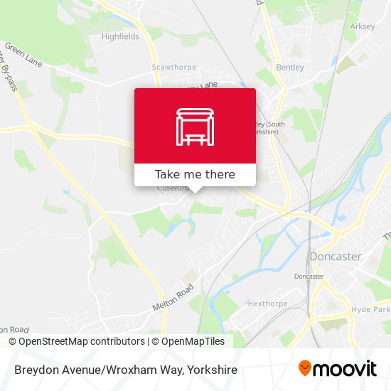 Breydon Avenue/Wroxham Way map