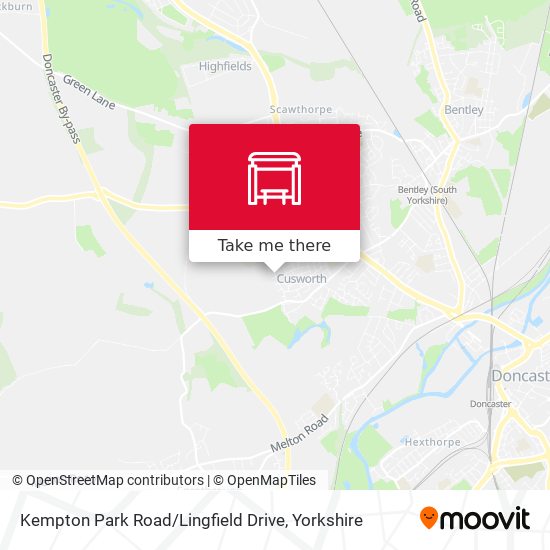 Kempton Park Road / Lingfield Drive map