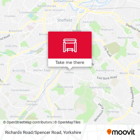 Richards Road/Spencer Road map